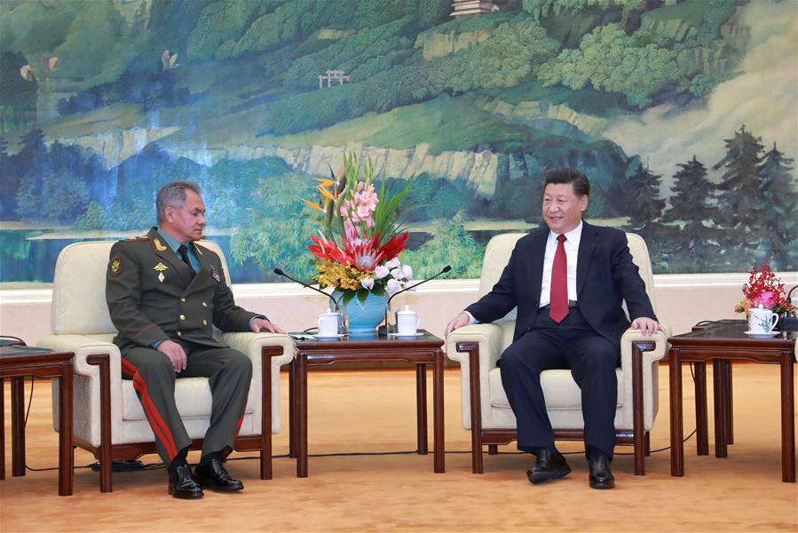 Xi Meets with Russian Defense Minister