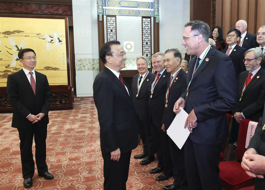 Chinese Premier Says Foreign Talent Important to China's In